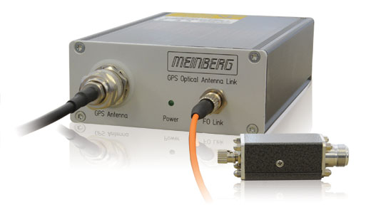 GPS Optical Antenna Link set for connecting a Meinberg GPS antenna to a Meinberg GPS receiver via an optical GI50/125µm or GI62.5/125µm multimode fiber