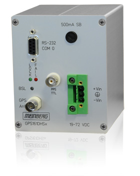Satellite Receiver for DIN Mounting Rail - Solution for applications that merely require a single RS-232 serial port