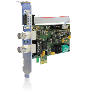 GPS synchronized time source GPS180PEX for PCI Express bus