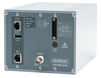 Network Time Server with GPS Reference Clock for DIN Rail Installations