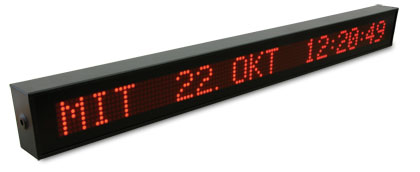 50mm LED / NTP Display for Time and Date