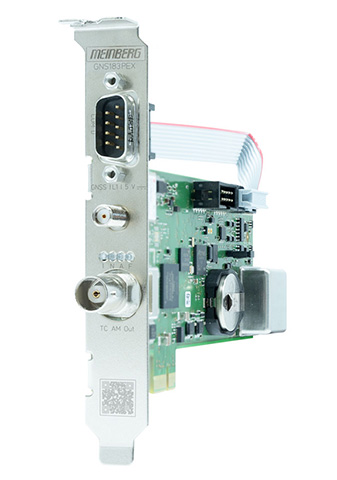 GNSS synchronized time source GNS183PEX for PCI Express bus