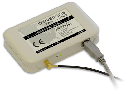 WWVB Radio Clock for the Universal Serial Bus (USB)